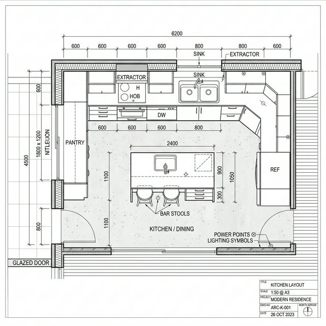 The 2D CAD Drawing